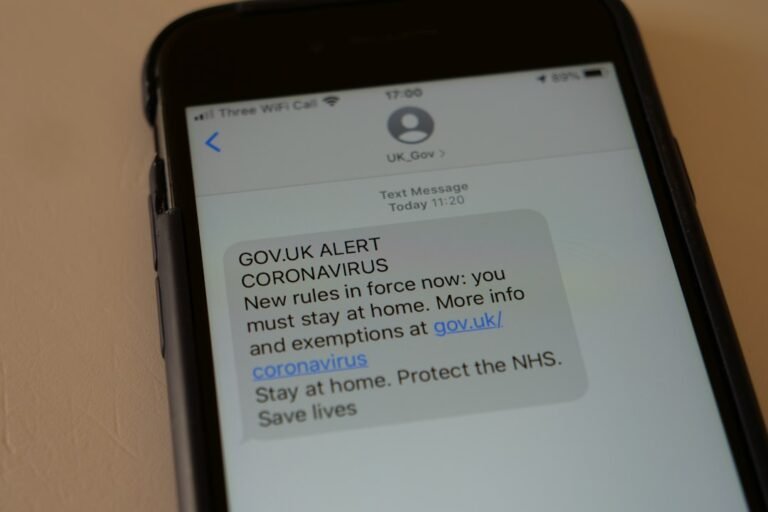 delivery text scams
